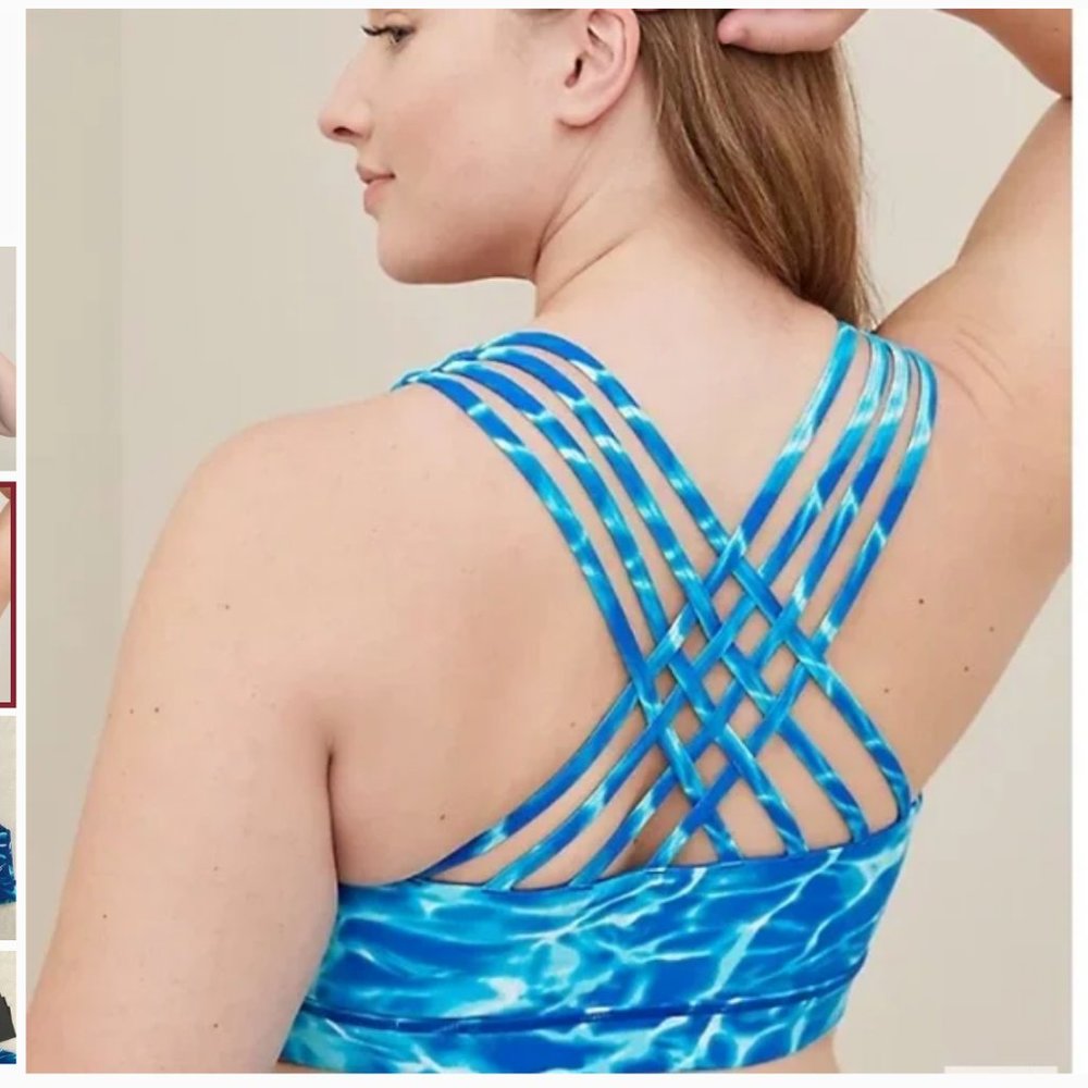 Torrid LOW-IMPACT WIRELESS ZIP-FRONT ACTIVE SPORTS BRA - Picture 4 of 4